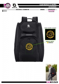 Mochila Combi IM - Negro 2