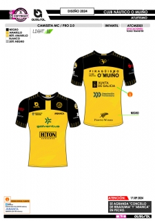 Camiseta MC PRO 2.0 - Amarillo 2