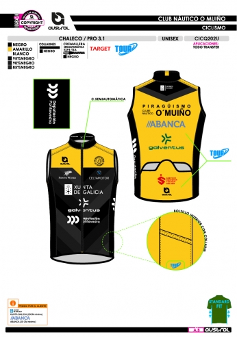 Chaleco PRO 3.1 - Amarillo