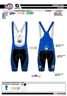 Culotte Corto PRO 3.1 - Royal 2