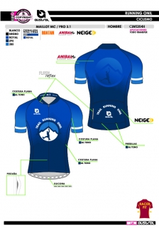 Maillot MC PRO 3.1 - Royal 2
