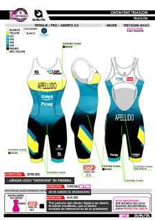 Tritraje PRO abierto 2.0 -... 2