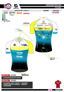 Maillot MC PRO 3.1 - Azul 2