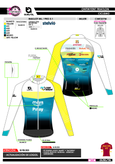 Maillot ML PRO 3.1 - Azul 2