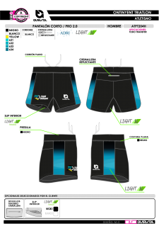 Pantalón Corto PRO 2.0 - Negro 2