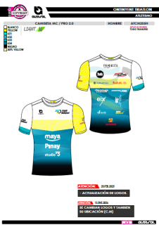 Camiseta MC PRO 2.0 - Azul