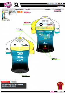 Maillot MC PRO 3.1 - Azul