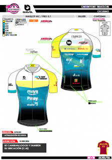 Maillot MC PRO 3.1 - Azul