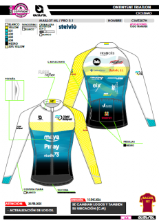 Maillot ML PRO 3.1 - Azul