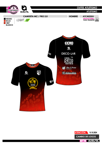 Camiseta MC PRO 2.0 - Rojo