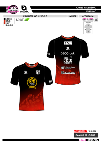 Camiseta MC PRO 2.0 - Negro
