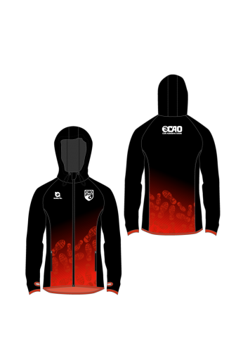 Cortavientos PRO 2.1 con Capucha - Rojo