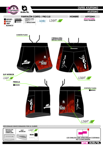 Pantalón Corto PRO 2.0 - Negro