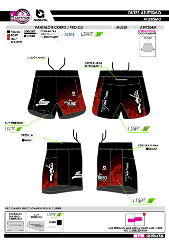 Pantalón Corto PRO 2.0 - Negro