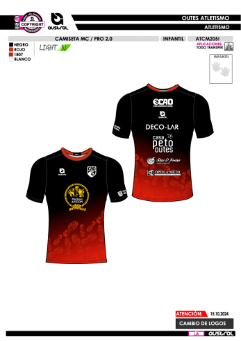 Camiseta MC PRO 2.0 - Rojo