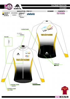 Maillot ML PRO 3.1 - Blanco 2