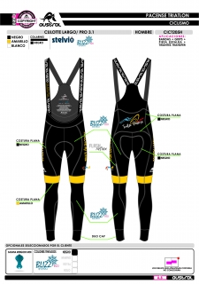 Culotte Largo PRO 3.1 - Negro 2