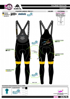 Culotte Largo PRO 3.1 - Negro 2