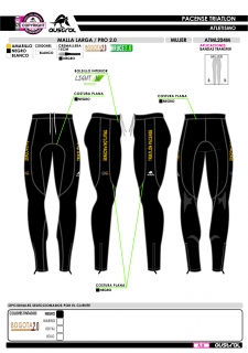 Malla Larga PRO 2.0 - Negro 2