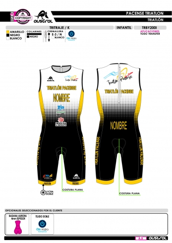 Tritraje K - Blanco