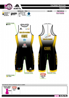 Tritraje PRO 1.1 - Blanco 2