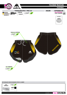 Pantalón Split PRO 2.0 - Negro 2