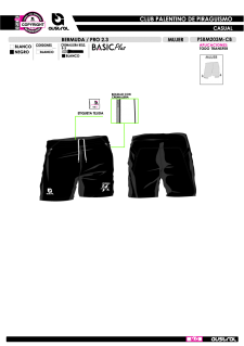 Bermuda PRO 2.3 - Negro 2