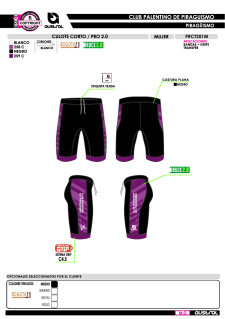 Culote Corto PRO 2.0 - Negro 2