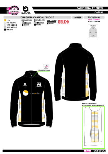 Chaq. Chándal PRO 2.3 - Negro