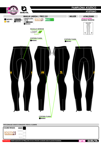 Malla Larga PRO 2.0 - Negro