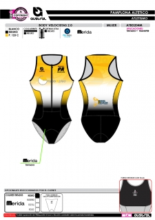 Body Velocista 2.0 - Negro 2