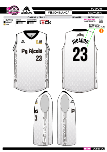 Camisa PRO 1.1 - Blanco