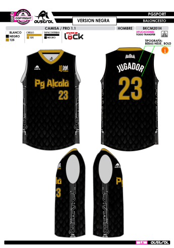 Camisa PRO 1.1 - Negro