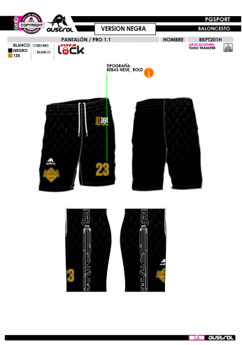 Pantalón PRO 1.1 - Negro