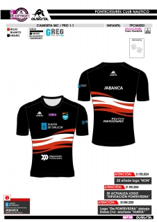 Camiseta MC PRO 1.1 - Negro 2