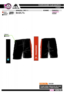 Bermuda PRO 1.1 - Negro 2