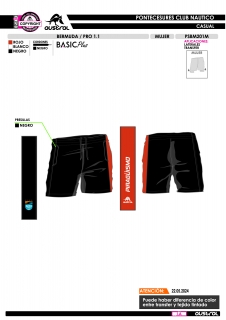 Bermuda PRO 1.1 - Negro 2