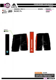 Bermuda PRO 1.1 - Negro 2