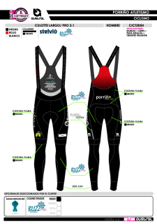 Culotte Largo PRO 3.1 - Negro 2