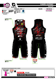 Tritraje PRO 1.1 - Negro 2