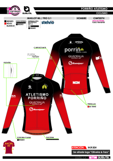 Maillot ML PRO 3.1 - Negro 2