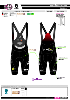 Culotte Corto PRO 3.1 - Negro 2