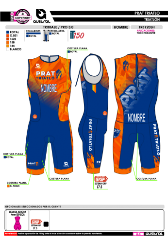 Tritraje PRO 3.0 - Royal