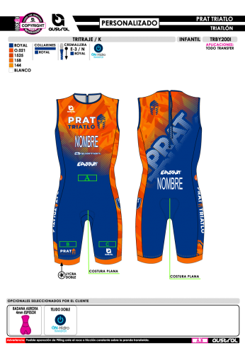 Tritraje K - Logos Personalizados -...