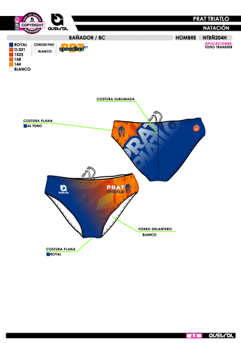 Bañador 8C - Royal