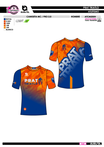 Camiseta MC PRO 2.0 - Royal