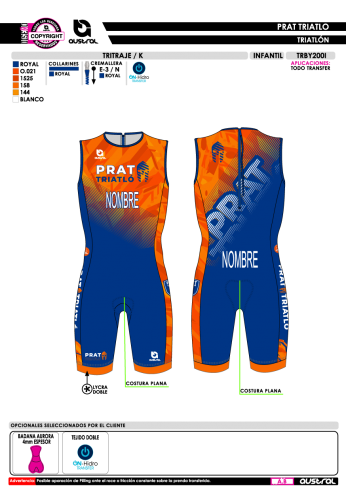 Tritraje K - Royal