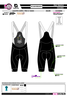 Culotte Corto PRO 3.1 Basic... 2