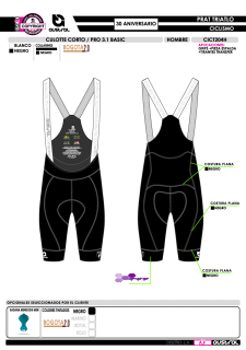 Culotte Corto PRO 3.1 Basic... 2