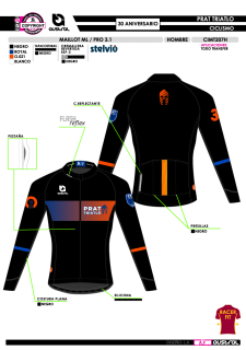Maillot ML PRO 3.1 - Negro 2